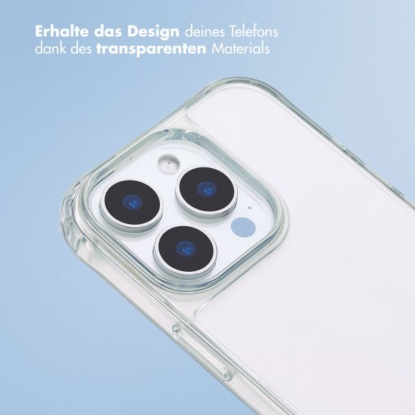 imoshion Back Cover mit Band + Armband für das iPhone 16 Pro Max - Perlen Herzchen