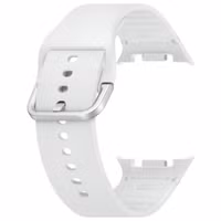 Samsung Original Sportarmband für das  Samsung Galaxy Watch 8 (40/44mm) / Classic (46mm) - M/L - Weiß