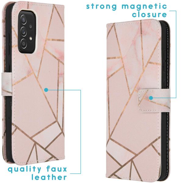 imoshion Design TPU Klapphülle Samsung Galaxy A52(s) (5G/4G)