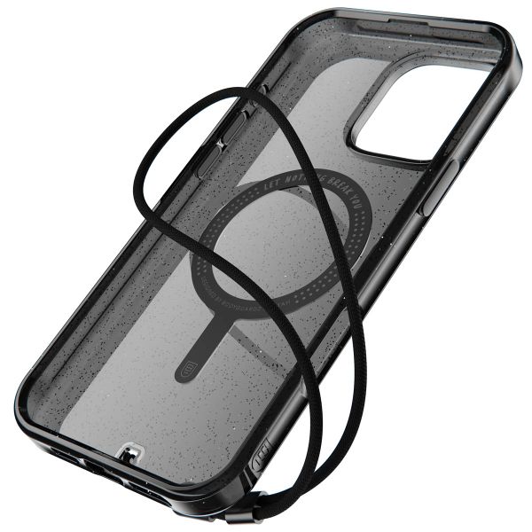BodyGuardz Carve Back Cover MagSafe Apple iPhone 16 Pro Max - Glitter Schwarz