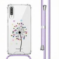 imoshion Design Hülle mit Band Samsung Galaxy A70 - Sandstone Dandelion