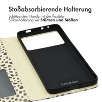 imoshion Design Klapphülle Xiaomi Poco X6 Pro - Black And White Dots