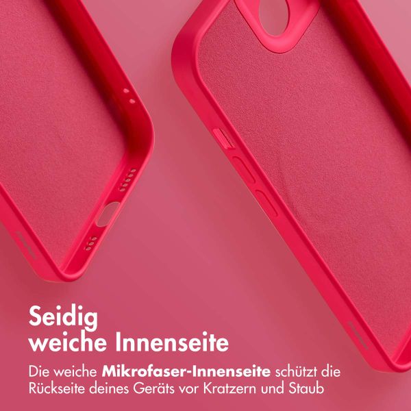 imoshion Color Back Cover mit MagSafe Apple iPhone 13 - Neon Pink