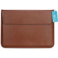 imoshion Vegan Lederen Laptop Sleeve 15 Zoll - Braun