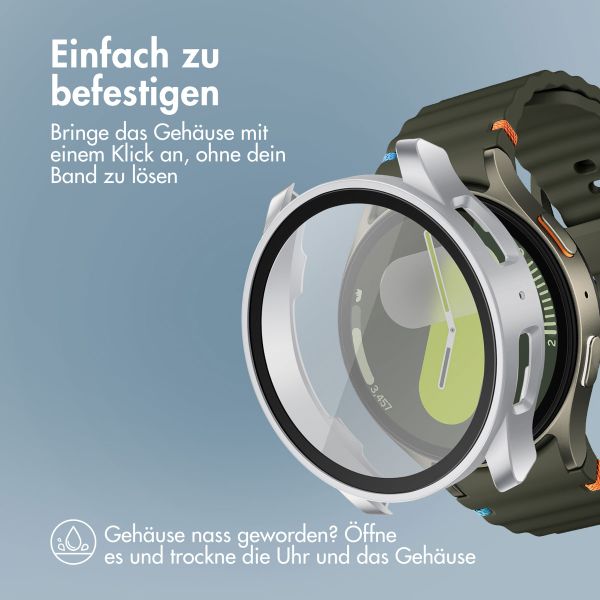 imoshion Full Cover Hard Case Samsung Galaxy Watch 7 - 40 mm - Silber