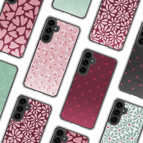 imoshion Design Hülle Samsung Galaxy S23 FE - Berries Blush