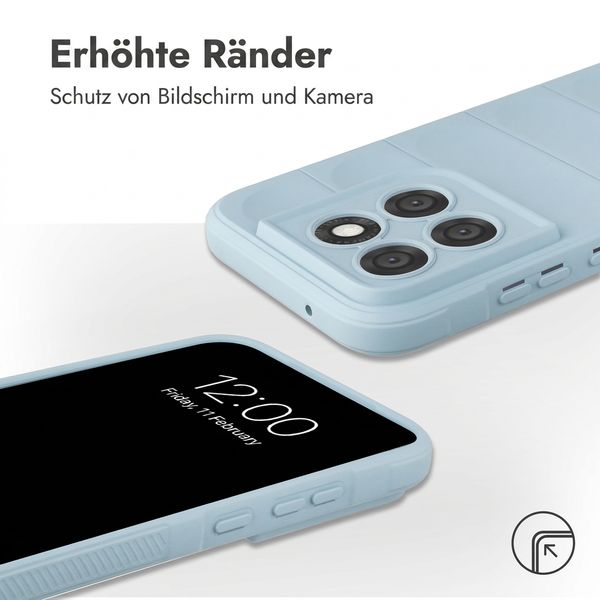 imoshion EasyGrip Backcover Motorola Edge 70 Fusion - Hellblau