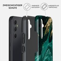 Burga Tough Back Cover für das Samsung Galaxy A34 (5G) - Emerald Pool