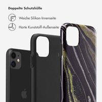 Selencia Vivid Tough Back Cover für das iPhone 11 - Chic Marble