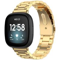 imoshion Edelstahlarmband für Fitbit Versa 4 / 3 / Sense (2) - Gold