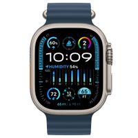 Apple Ocean Armband für die Apple Watch Series 1 bis 10 / SE / Ultra (2) (44/45/46/49 mm) - Blau