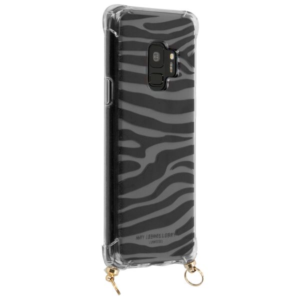 My Jewellery Design Soft Case Kordelhülle Samsung Galaxy S9 - Zebra