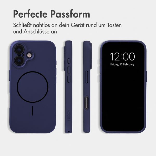 Accezz Grip Backcover mit MagSafe Apple iPhone 17 - Dunkelblau