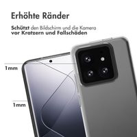 Accezz TPU Clear Cover für das Xiaomi 14 Pro - Transparent 