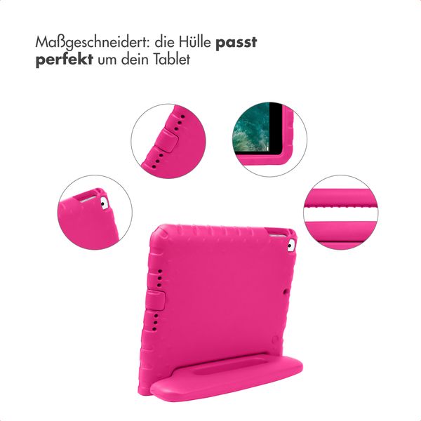 imoshion Schutzhülle mit Handgriff kindersicher Apple iPad 6 (2018) 9.7 Zoll / iPad 5 (2017) 9.7 Zoll - Rosa