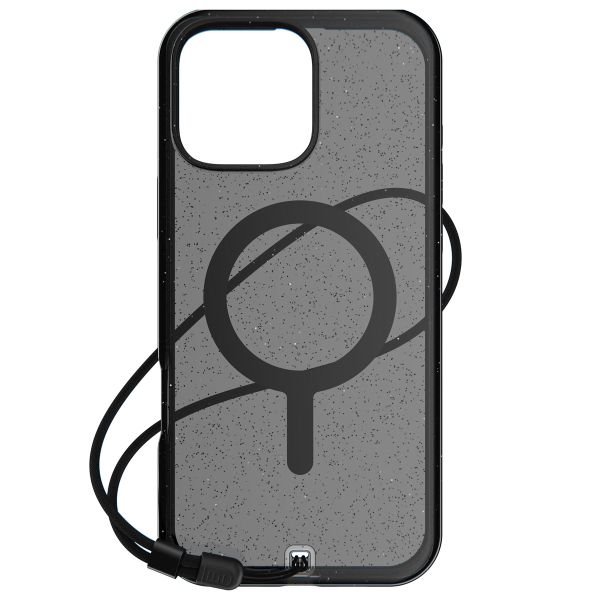 BodyGuardz Carve Back Cover MagSafe für das iPhone 16 Pro Max - Glitter / Black