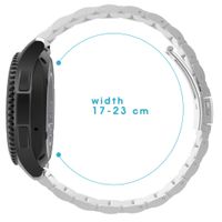 imoshion Armband aus Stahl für das Samsung Galaxy Watch 4 / 5 / 6 / 7 / FE (20 mm) - Silber