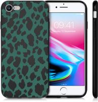 imoshion Design Hülle iPhone SE (2022 / 2020) / 8 / 7 - Leopard - Grün