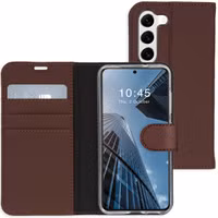 Accezz Wallet TPU Klapphülle Samsung Galaxy S23 Plus - Braun