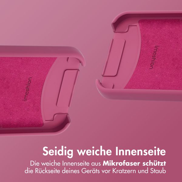 imoshion Color Backcover mit abtrennbarem Band MagSafe für das iPhone 13 - Raspberry