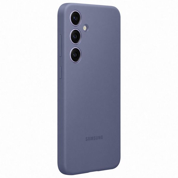 Samsung Original Silikon Cover für das Galaxy S24 Plus - Violet