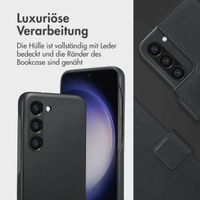 Accezz 2-in-1 Klapphülle aus Leder mit MagSafe Samsung Galaxy S23 - Onyx Black