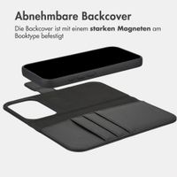 imoshion Herausnehmbare 2-in-1 Luxus-Bookcase Apple iPhone 17 Pro - Schwarz