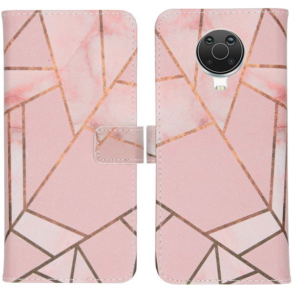 imoshion Design TPU Klapphülle Nokia G10 / G20 - Pink Graphic