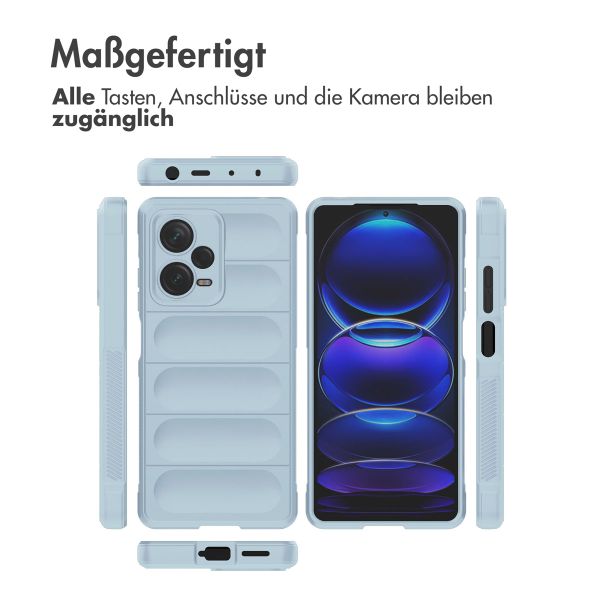 imoshion EasyGrip Backcover für das Xiaomi Redmi Note 12 Pro Plus - Hellblau