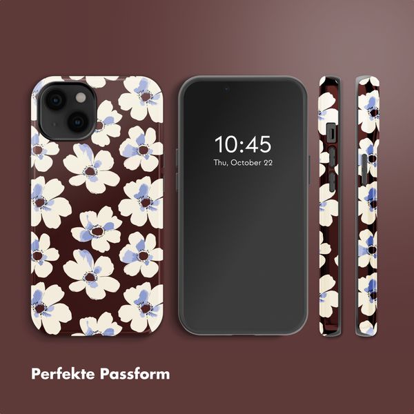 Selencia Vivid Rückabdeckung mit MagSafe Apple iPhone 14 - Choco Flower Pop