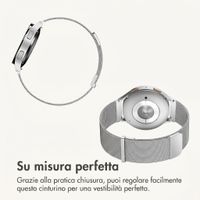 imoshion Mailändische Magnetarmband -   Universelle 20 mm Anschluss - Silber