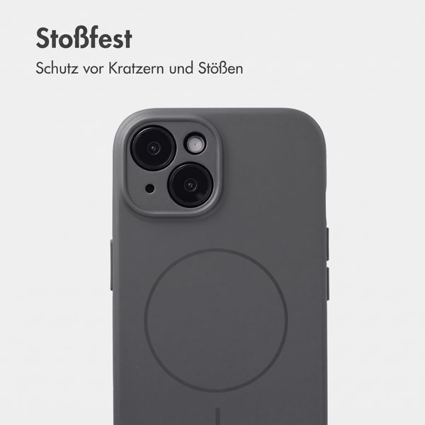 Accezz Grip Backcover mit MagSafe Apple iPhone 13 - Grau