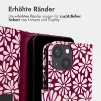 imoshion Design Klapphülle Apple iPhone 14 - Bloom Love Blush