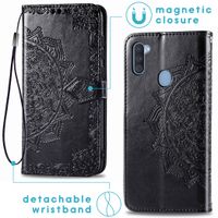 imoshion Mandala Klapphülle Samsung Galaxy M11 / A11 - Schwarz