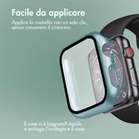 imoshion Full Cover Hard Case Apple Watch 4 / 5 / 6 / SE - 40 mm - Dunkelgrün