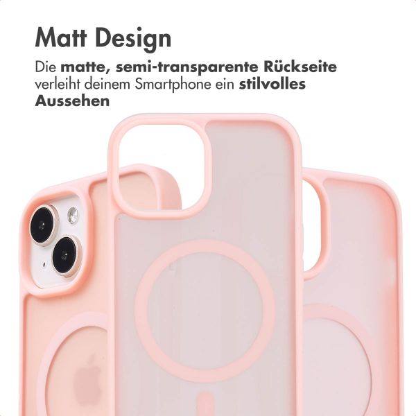 imoshion Color Guard Back Cover mit MagSafe für das iPhone 15 - Hellrosa