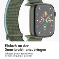 imoshion Nylonarmband für das  Apple Watch Series 1 t/m 11 / SE / Ultra (44/45/46/49 mm) - Dark Olive