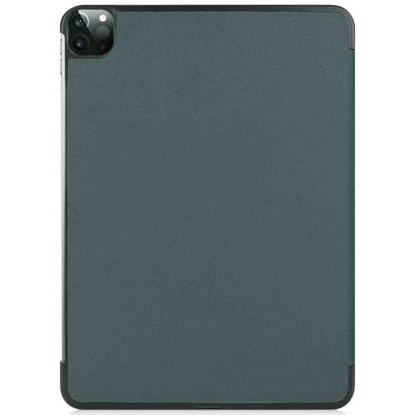 imoshion Trifold Klapphülle Apple iPad Pro 12.9 (2018/2020/2021/2022) - Dunkelgrün