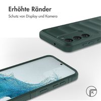 imoshion EasyGrip Back Cover für das Samsung Galaxy S23 Plus - Dunkelgrün