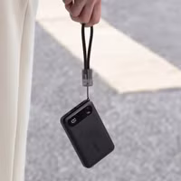 Anker Powerbank - 10.000 mAh - 22,5 Watt - USB-A + 2x USB-C - Schwarz