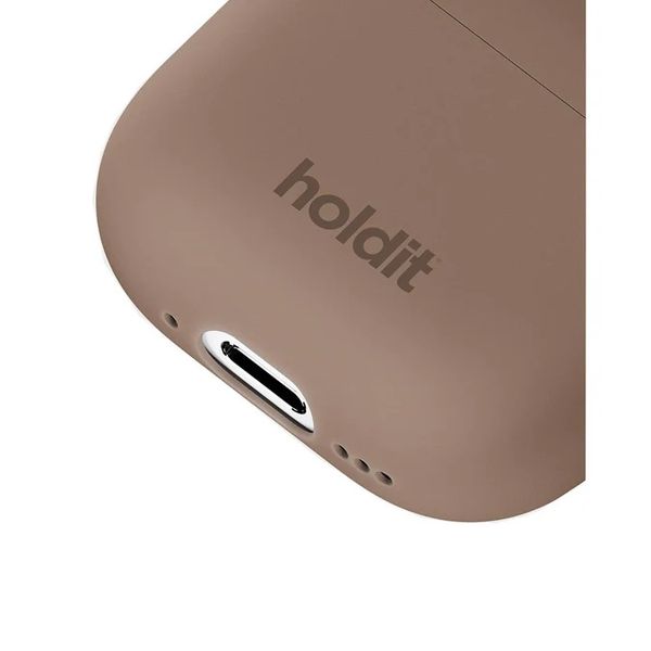 Holdit Silicone Case Apple AirPods 4 - Mocha Brown