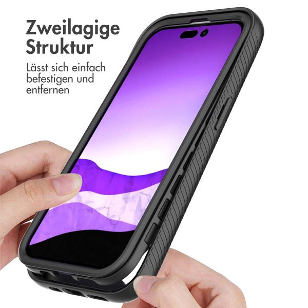 imoshion 360° Full Protective Case für das Apple iPhone 14 Pro - Schwarz