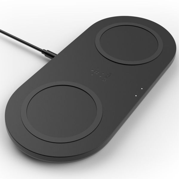 Belkin Dual Wireless Fast Charging Pad - 10W - Schwarz