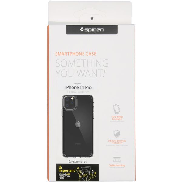 Spigen Ultra Hybrid™ Case Schwarz für das Apple iPhone 11 Pro