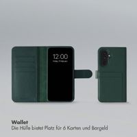 Selencia Olyn Abnehmbare Bookcase mit MagSafe Samsung Galaxy A37 (5G) - Grün