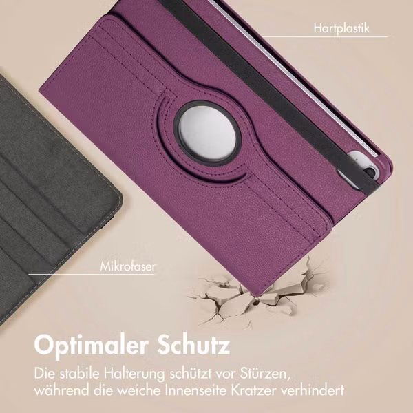 imoshion 360° drehbare Klapphülle Apple iPad Pro 11 (2020/2021/2022) - Violett