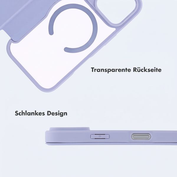 imoshion Transparente Bookcase mit MagSafe Apple iPhone 18 Pro / 17 Pro - Lila