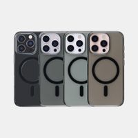 Accezz Lite Backcover mit MagSafe Apple iPhone 16 Pro - Smokey Clear