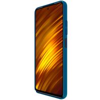 Nillkin Super Frosted Shield Case für das Xiaomi Poco M4 Pro 5G - Blau