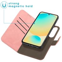 imoshion Entfernbare 2-1 Luxus Klapphülle Samsung Galaxy S24 FE - Rosa